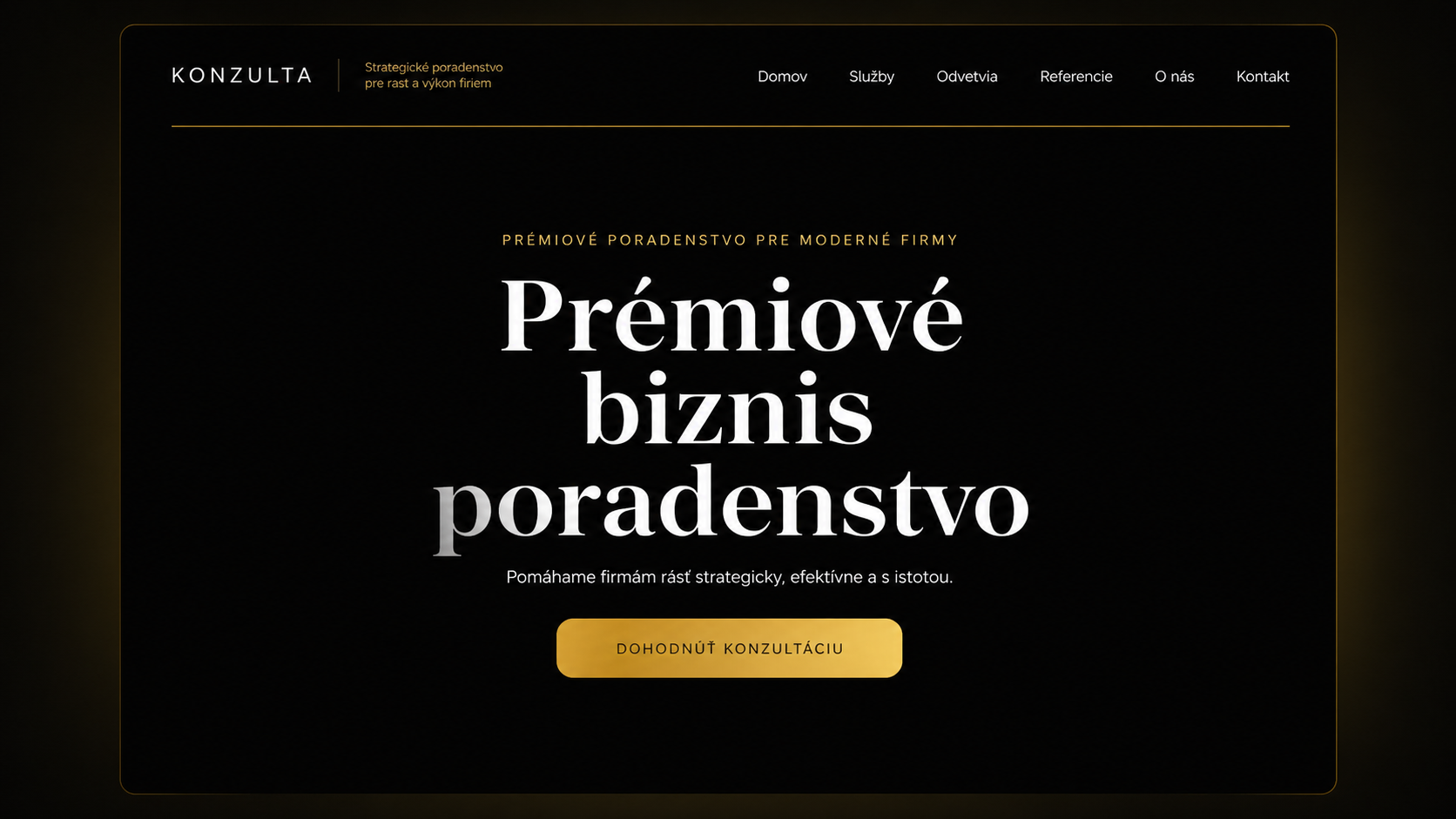 Z chaosu k autorite – nový web