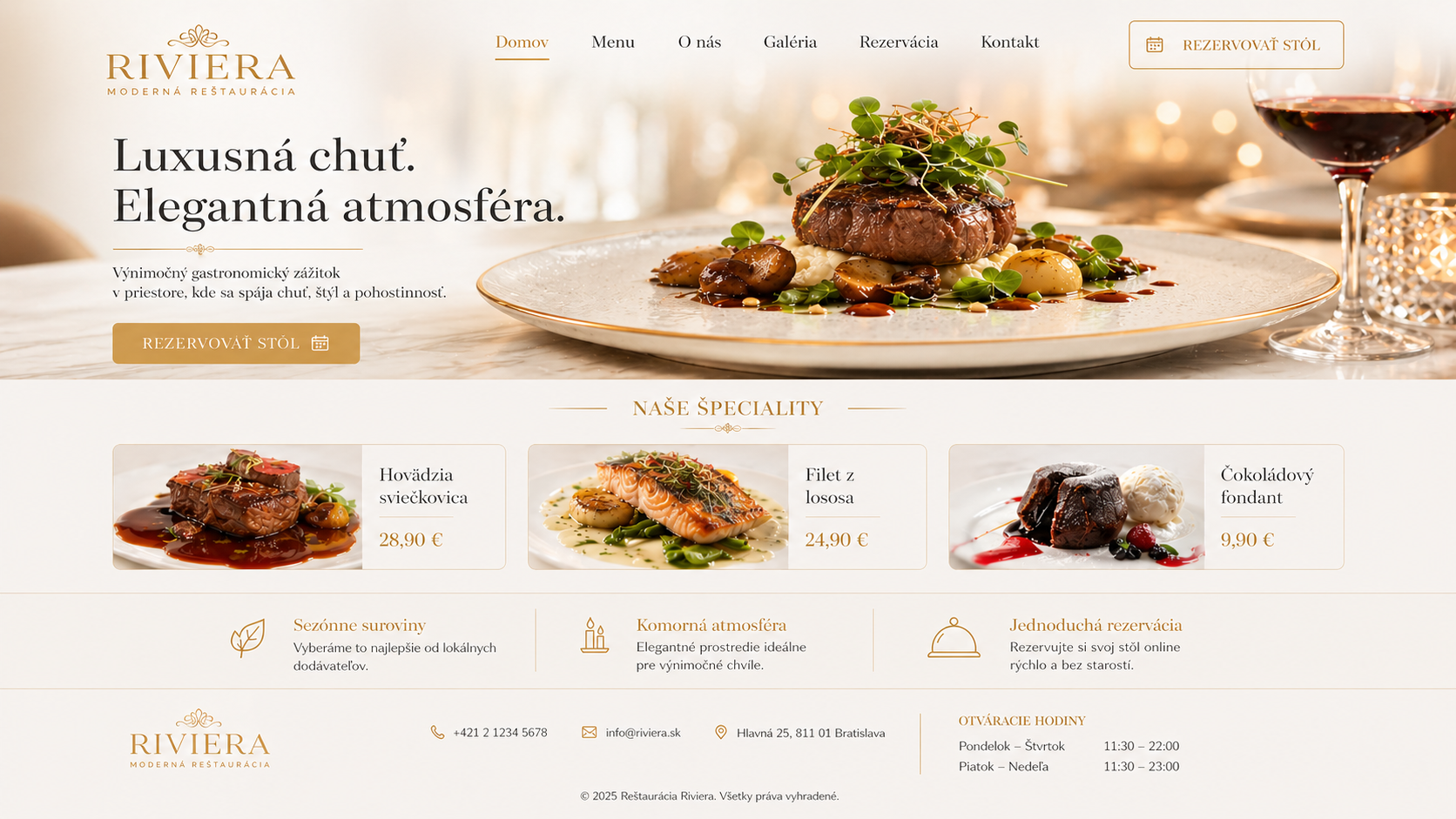 Od tapety k chuti – nový web